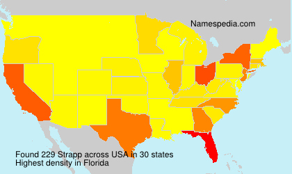 Surname Strapp in USA Surname Strapp in USA