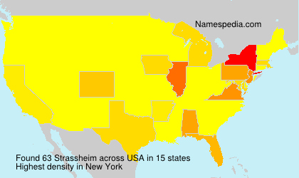 Surname Strassheim in USA Surname Strassheim in USA