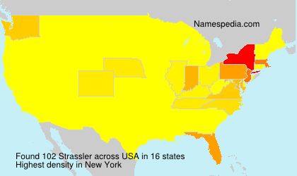 Surname Strassler in USA Surname Strassler in USA