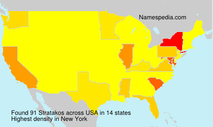 Surname Stratakos in USA Surname Stratakos in USA