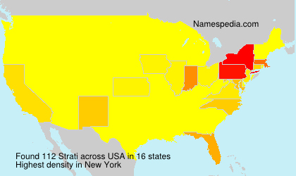 Surname Strati in USA Surname Strati in USA