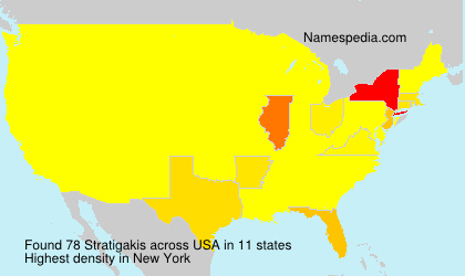 Surname Stratigakis in USA Surname Stratigakis in USA
