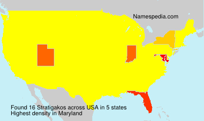 Surname Stratigakos in USA Surname Stratigakos in USA