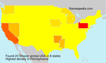Surname Straver in USA Surname Straver in USA