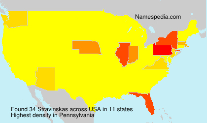 Surname Stravinskas in USA Surname Stravinskas in USA