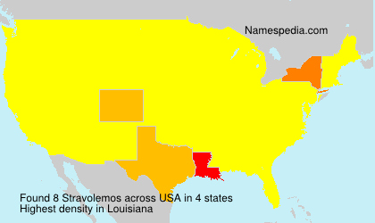 Surname Stravolemos in USA Surname Stravolemos in USA