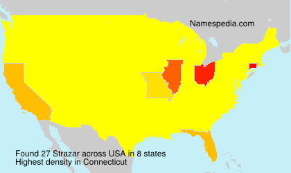 Surname Strazar in USA Surname Strazar in USA