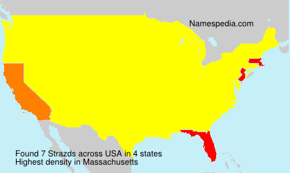 Surname Strazds in USA Surname Strazds in USA