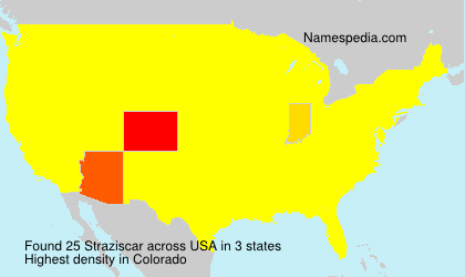 Surname Straziscar in USA Surname Straziscar in USA