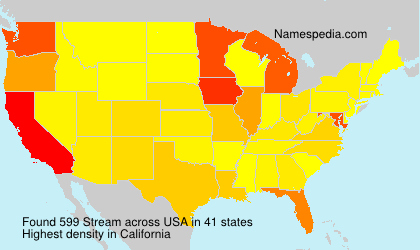Surname Stream in USA Surname Stream in USA