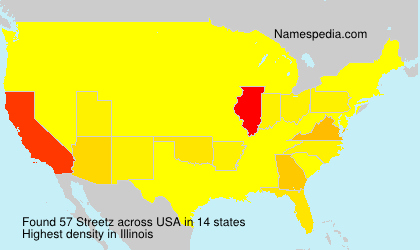 Surname Streetz in USA Surname Streetz in USA