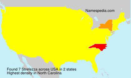 Surname Strefezza in USA Surname Strefezza in USA