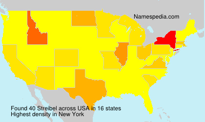 Surname Streibel in USA Surname Streibel in USA