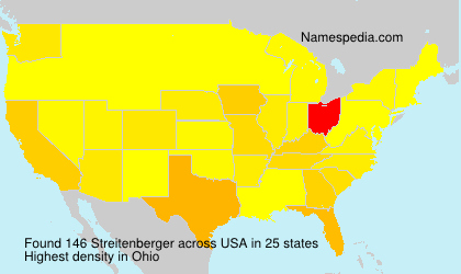 Surname Streitenberger in USA Surname Streitenberger in USA