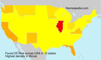 Surname Strel in USA Surname Strel in USA