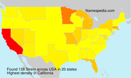Surname Strem in USA Surname Strem in USA