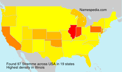 Surname Stremme in USA Surname Stremme in USA
