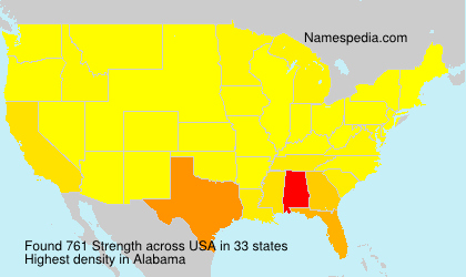 Surname Strength in USA Surname Strength in USA