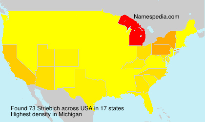 Surname Striebich in USA Surname Striebich in USA