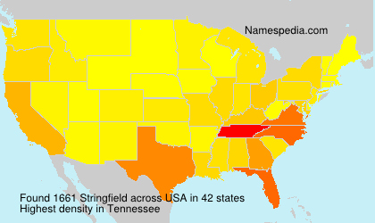Surname Stringfield in USA Surname Stringfield in USA