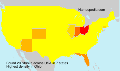 Surname Strinka in USA Surname Strinka in USA
