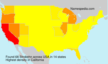 Surname Strobehn in USA Surname Strobehn in USA