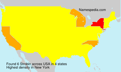 Surname Strobin in USA Surname Strobin in USA