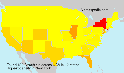 Surname Stroehlein in USA Surname Stroehlein in USA