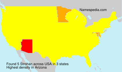 Surname Strohan in USA Surname Strohan in USA