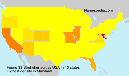 Surname Stroheker in USA Surname Stroheker in USA