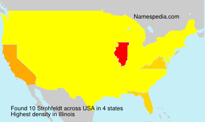 Surname Strohfeldt in USA Surname Strohfeldt in USA