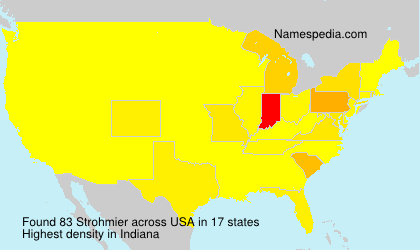 Surname Strohmier in USA Surname Strohmier in USA