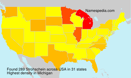 Surname Strohschein in USA Surname Strohschein in USA