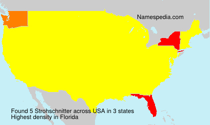 Surname Strohschnitter in USA Surname Strohschnitter in USA