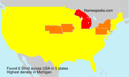Surname Stroil in USA Surname Stroil in USA