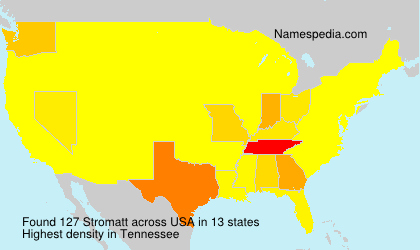 Surname Stromatt in USA Surname Stromatt in USA