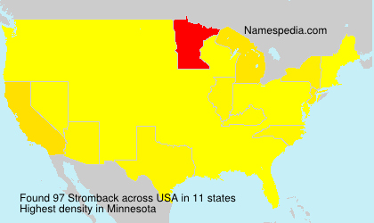 Surname Stromback in USA Surname Stromback in USA
