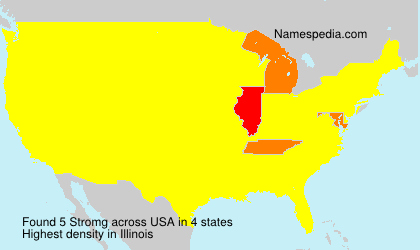 Surname Stromg in USA Surname Stromg in USA