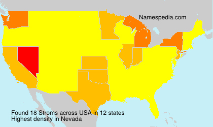 Surname Stroms in USA Surname Stroms in USA