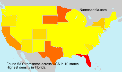 Surname Stromsness in USA Surname Stromsness in USA