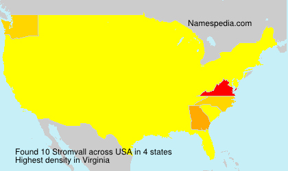Surname Stromvall in USA Surname Stromvall in USA