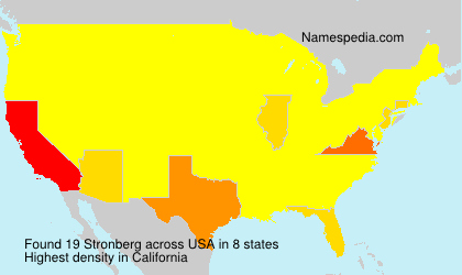 Surname Stronberg in USA Surname Stronberg in USA