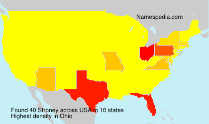 Surname Stroney in USA Surname Stroney in USA