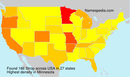 Surname Strop in USA Surname Strop in USA