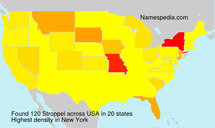 Surname Stroppel in USA Surname Stroppel in USA