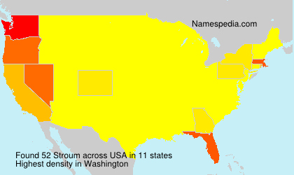 Surname Stroum in USA Surname Stroum in USA
