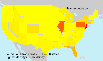 Surname Stroz in USA Surname Stroz in USA