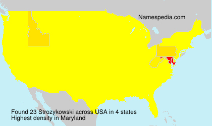 Surname Strozykowski in USA Surname Strozykowski in USA