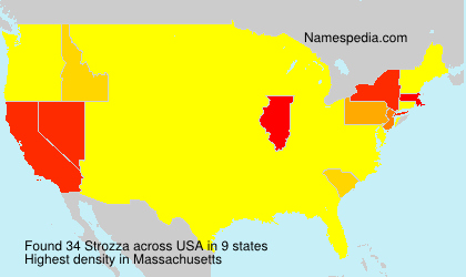 Surname Strozza in USA Surname Strozza in USA