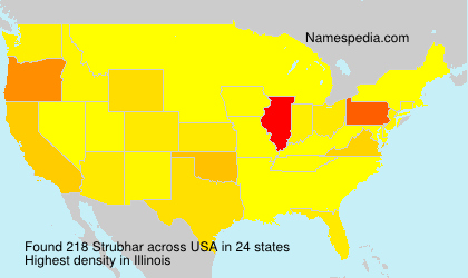 Surname Strubhar in USA Surname Strubhar in USA